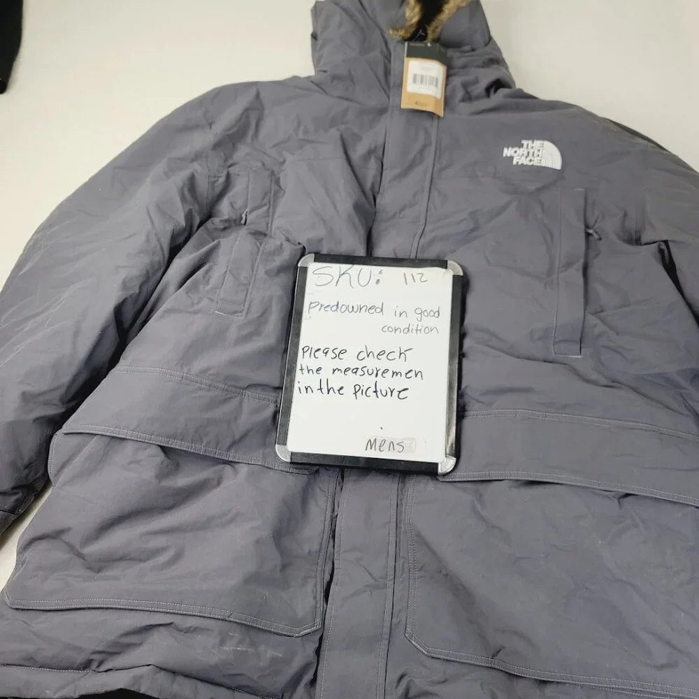 The North Face Men's Vanadis Gray Mc Murdo Smoked Pearl Snow‎ Parka Jacket Sz 5X